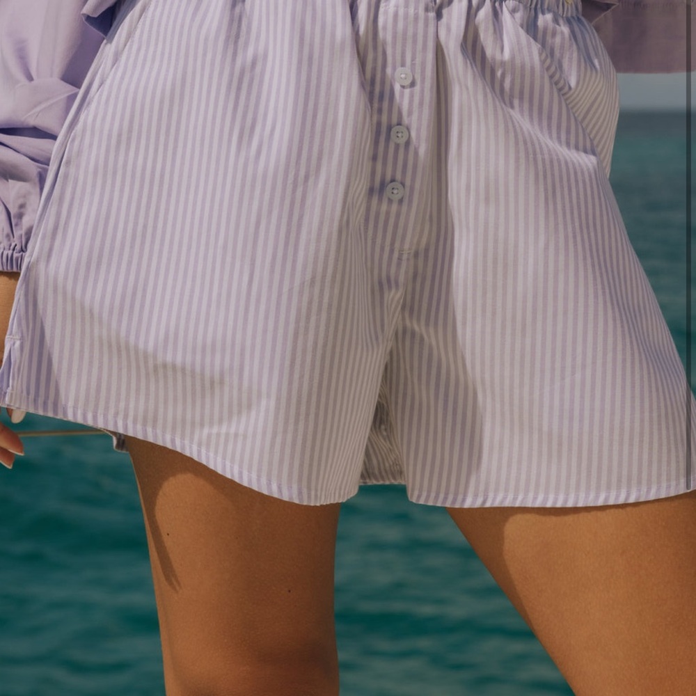 Striped Women's Shorts